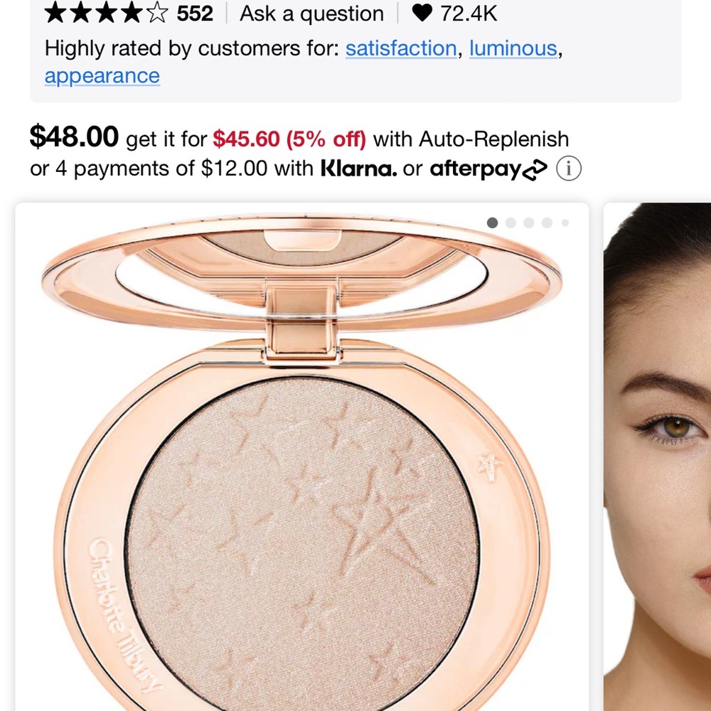 Charlotte Tilbury Glow Glide Face Architect Highlighter